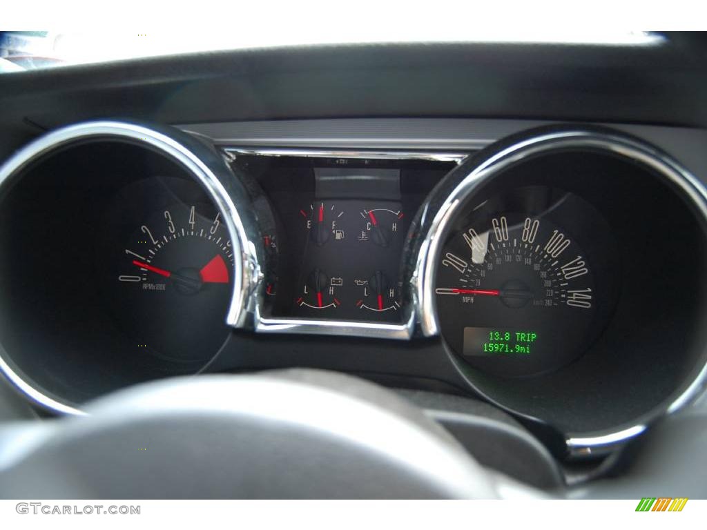 2007 Mustang GT Premium Coupe - Black / Dark Charcoal photo #22