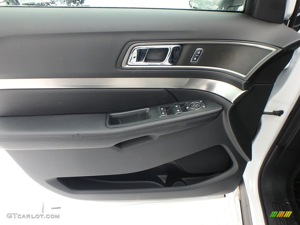 2018 Explorer XLT 4WD - Oxford White / Ebony Black photo #15