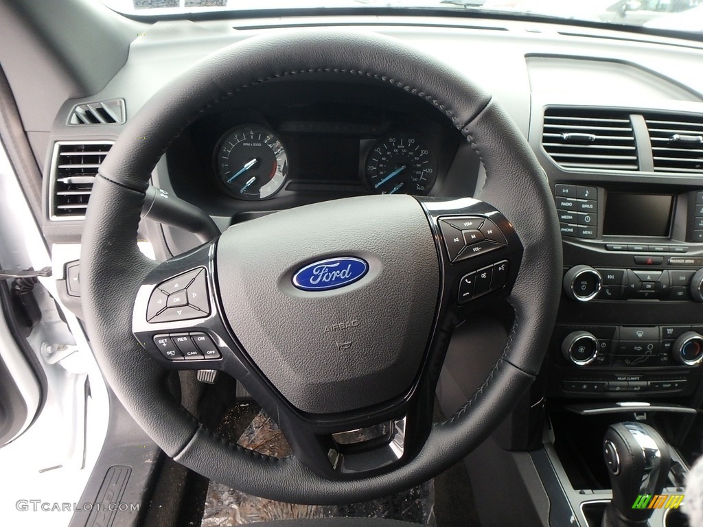 2018 Explorer XLT 4WD - Oxford White / Ebony Black photo #18
