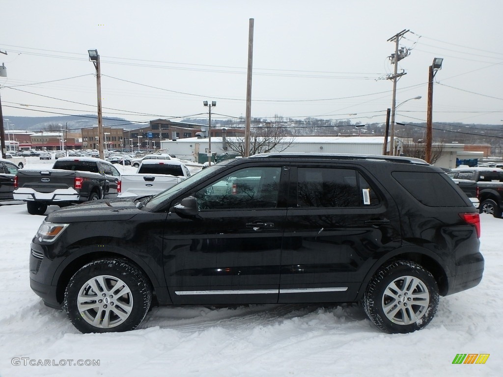 2018 Explorer XLT 4WD - Shadow Black / Ebony Black photo #6