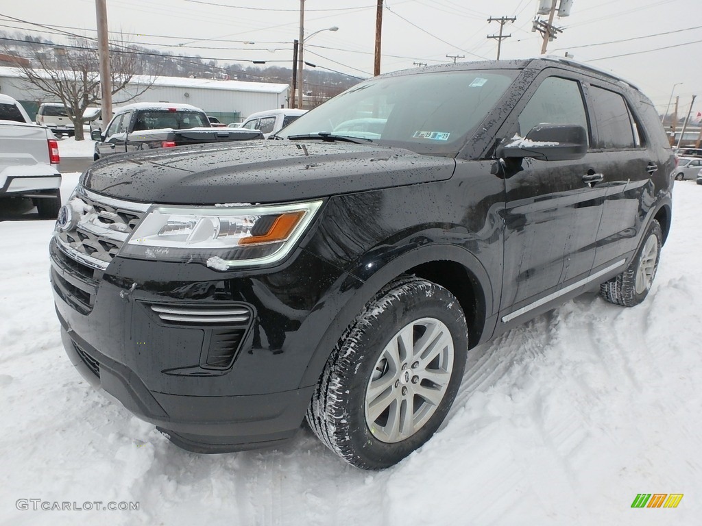 2018 Explorer XLT 4WD - Shadow Black / Ebony Black photo #7