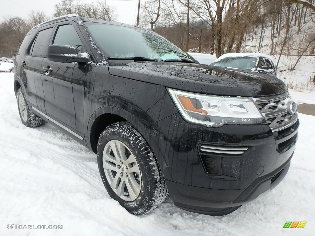 2018 Explorer XLT 4WD - Shadow Black / Ebony Black photo #9