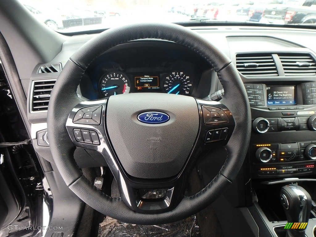 2018 Explorer XLT 4WD - Shadow Black / Ebony Black photo #18