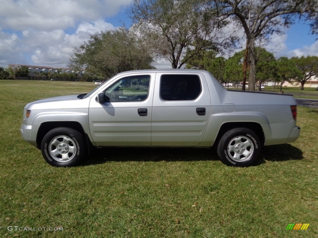 2006 Ridgeline RT - Billet Silver Metallic / Gray photo #3