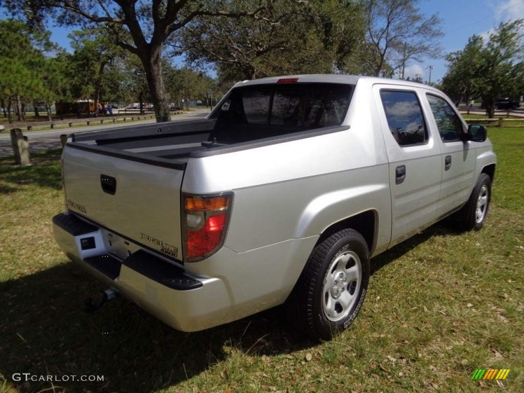 2006 Ridgeline RT - Billet Silver Metallic / Gray photo #9