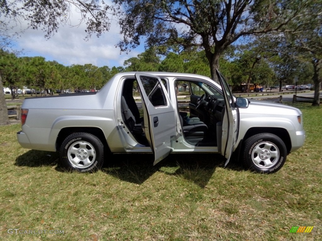 2006 Ridgeline RT - Billet Silver Metallic / Gray photo #11
