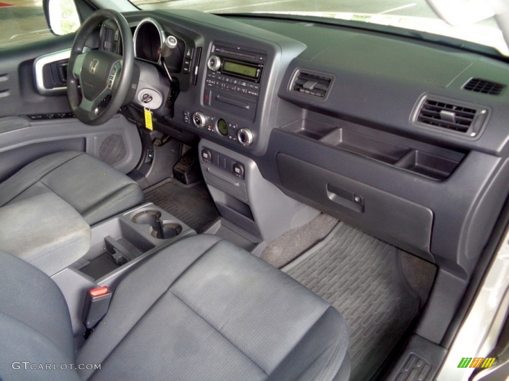 2006 Ridgeline RT - Billet Silver Metallic / Gray photo #12