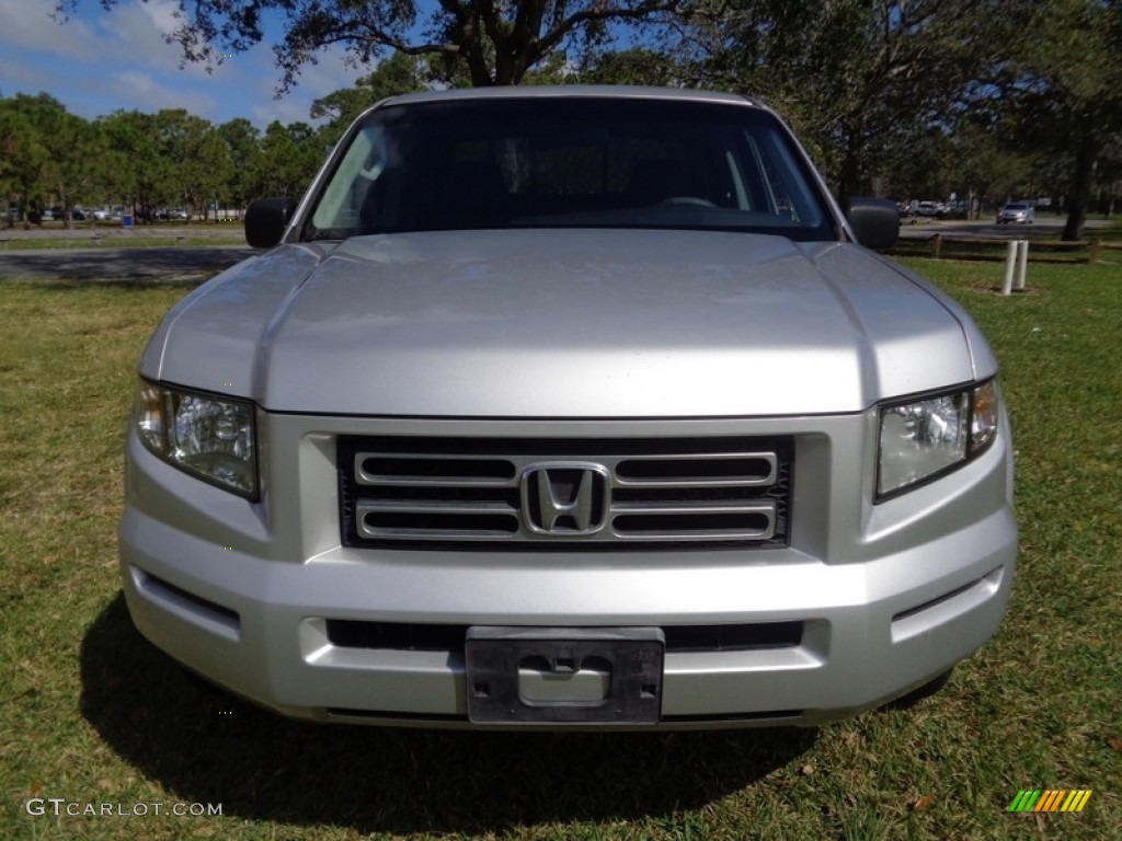 2006 Ridgeline RT - Billet Silver Metallic / Gray photo #15
