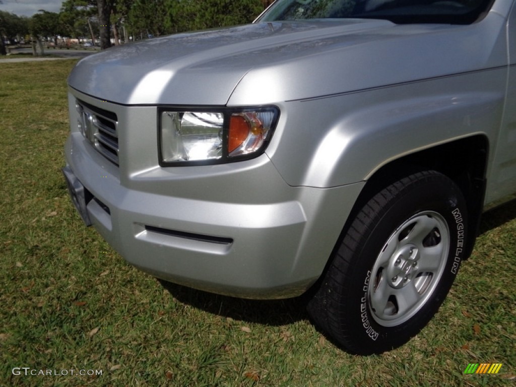 2006 Ridgeline RT - Billet Silver Metallic / Gray photo #18