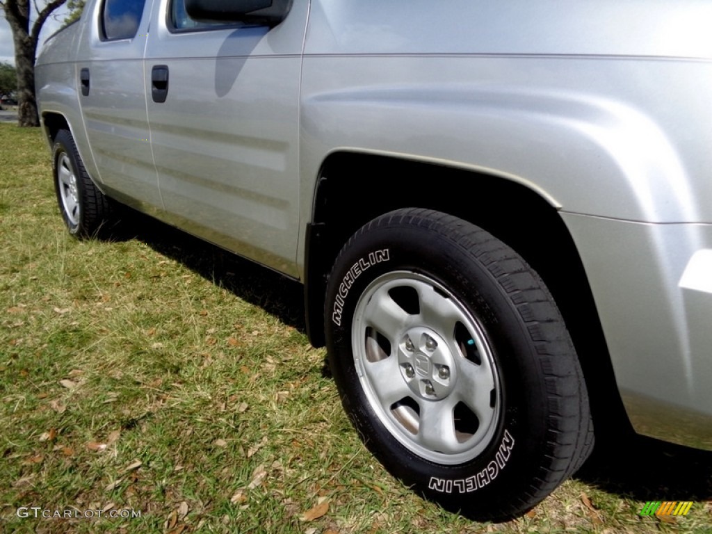 2006 Ridgeline RT - Billet Silver Metallic / Gray photo #20