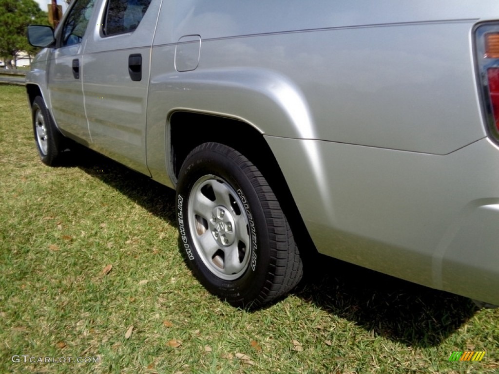 2006 Ridgeline RT - Billet Silver Metallic / Gray photo #22