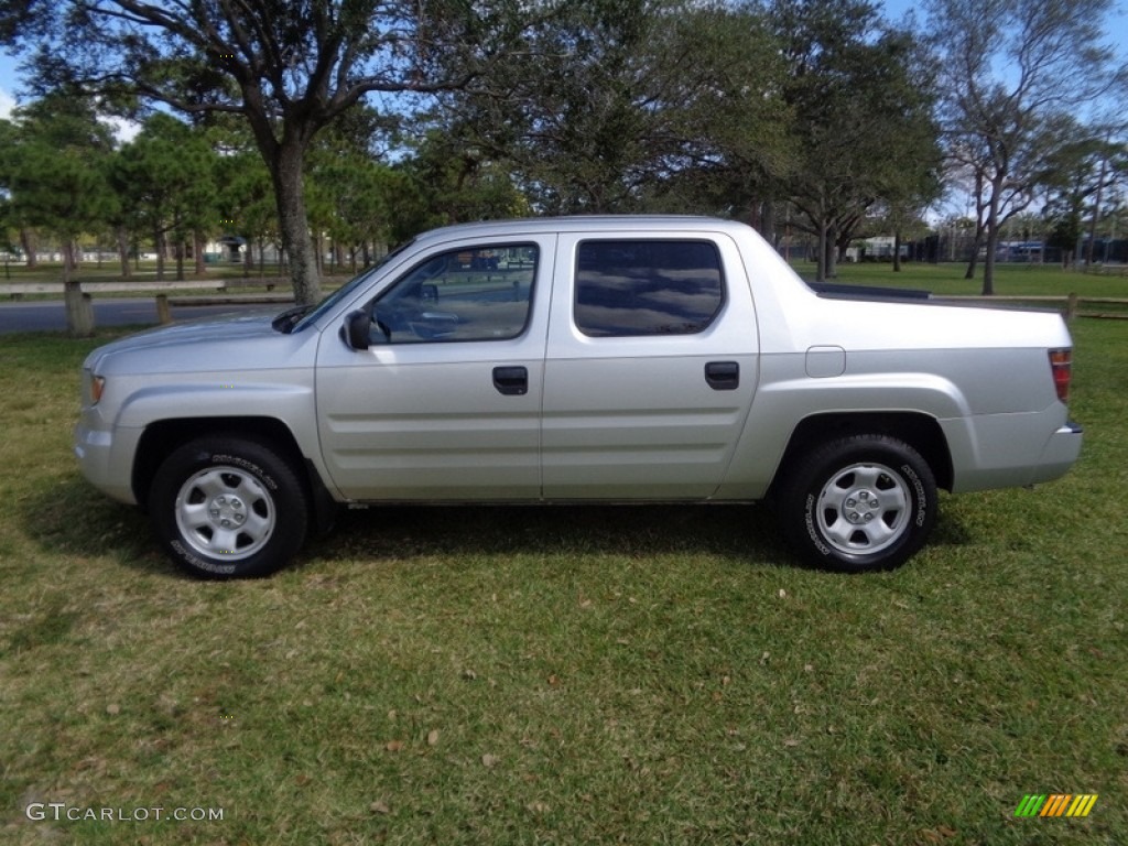 2006 Ridgeline RT - Billet Silver Metallic / Gray photo #28