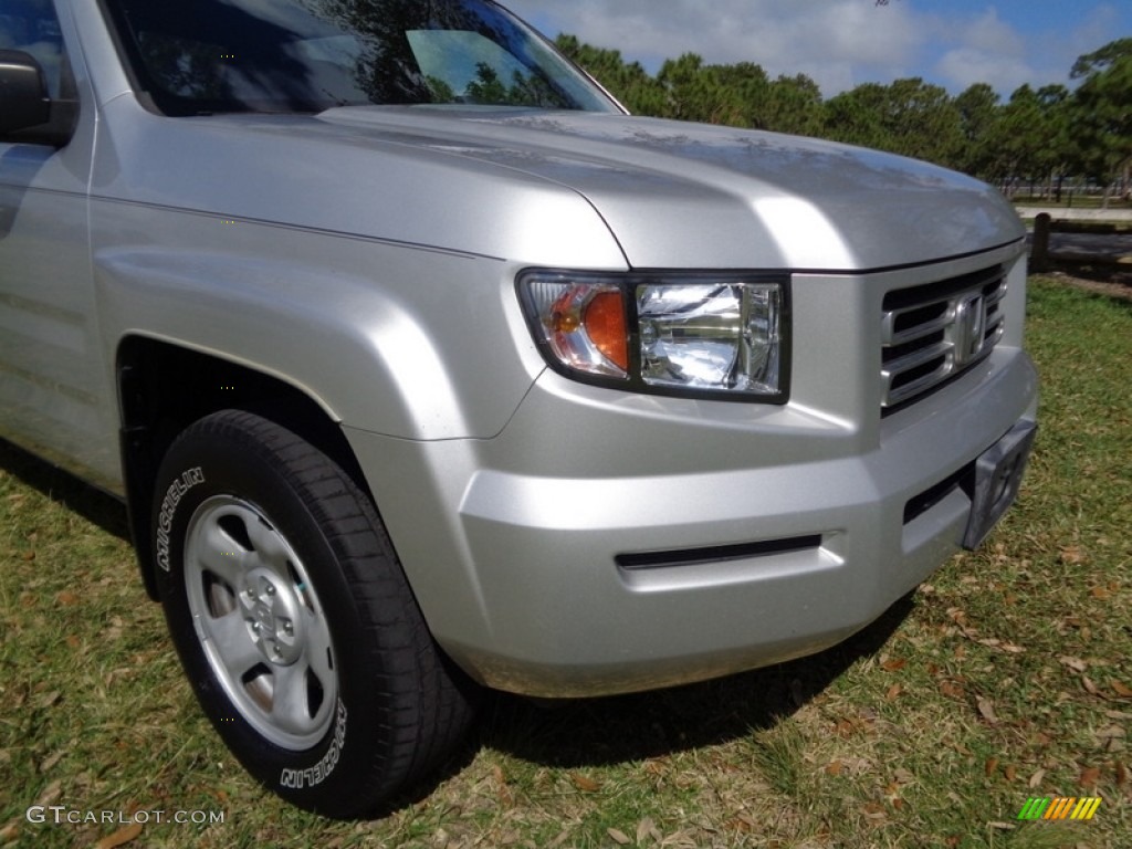 2006 Ridgeline RT - Billet Silver Metallic / Gray photo #32