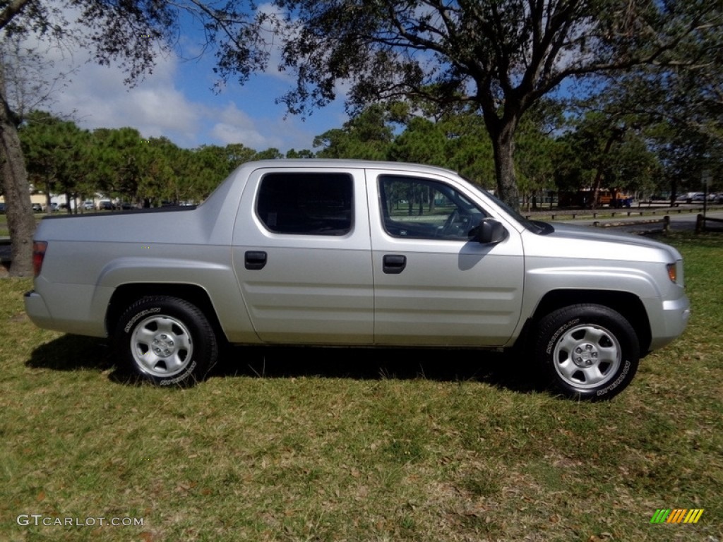 2006 Ridgeline RT - Billet Silver Metallic / Gray photo #55