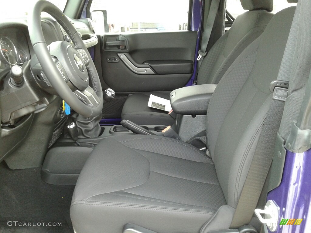 2018 Wrangler Sport 4x4 - Xtreme Purple Pearl / Black photo #9