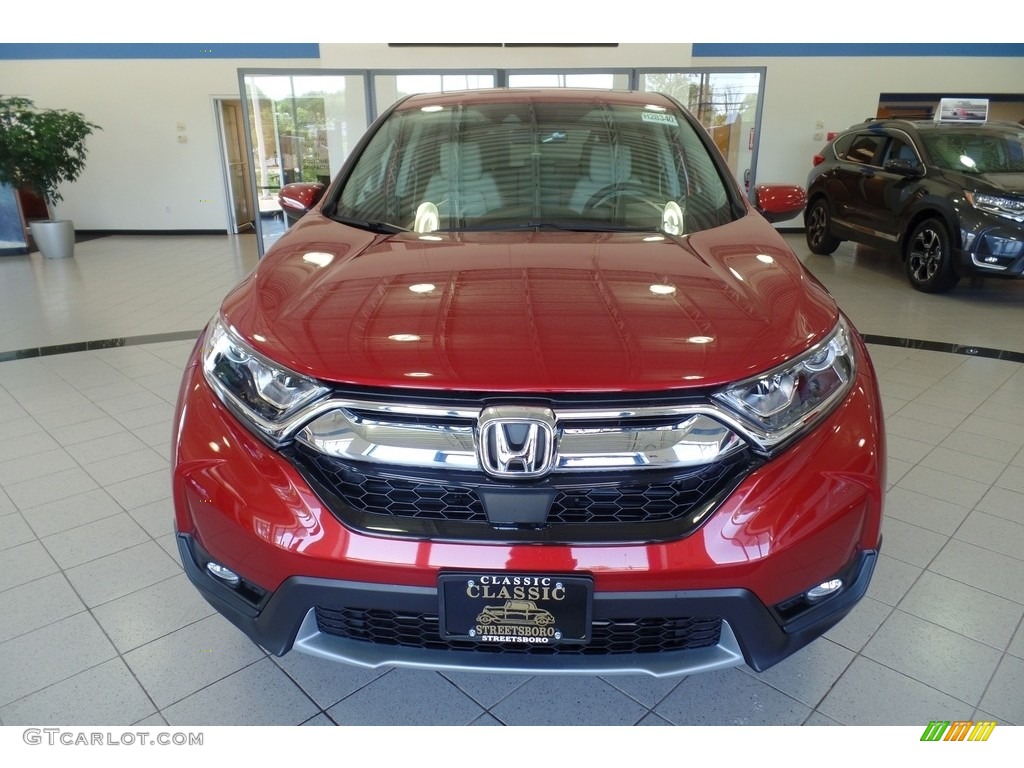 2018 CR-V EX AWD - Molten Lava Pearl / Ivory photo #3