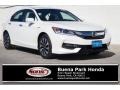 White Orchid Pearl 2017 Honda Accord Hybrid Sedan