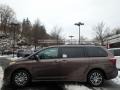 2018 Toasted Walnut Pearl Toyota Sienna XLE  photo #3