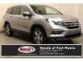 2018 Lunar Silver Metallic Honda Pilot EX  photo #1