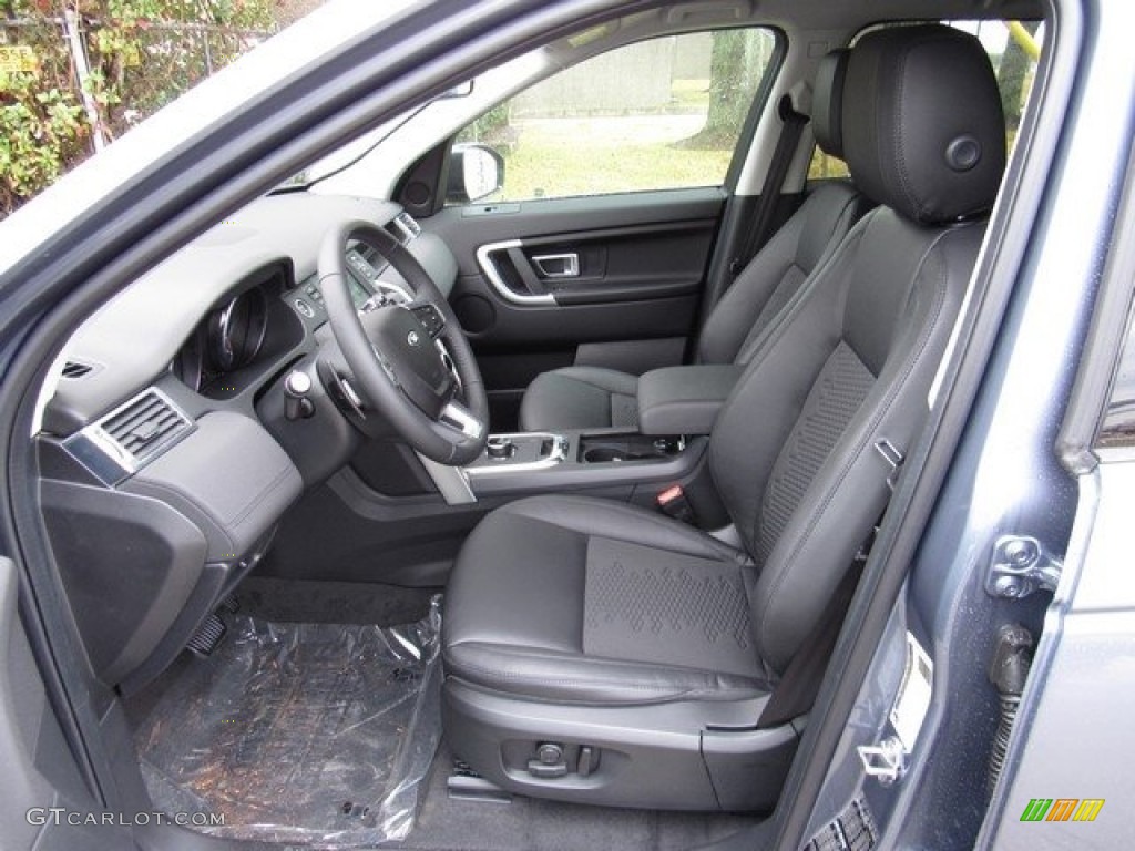Ebony Interior 2018 Land Rover Discovery Sport SE Photo #125379135
