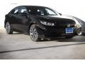 Crystal Black Pearl - Civic LX Hatchback Photo No. 1