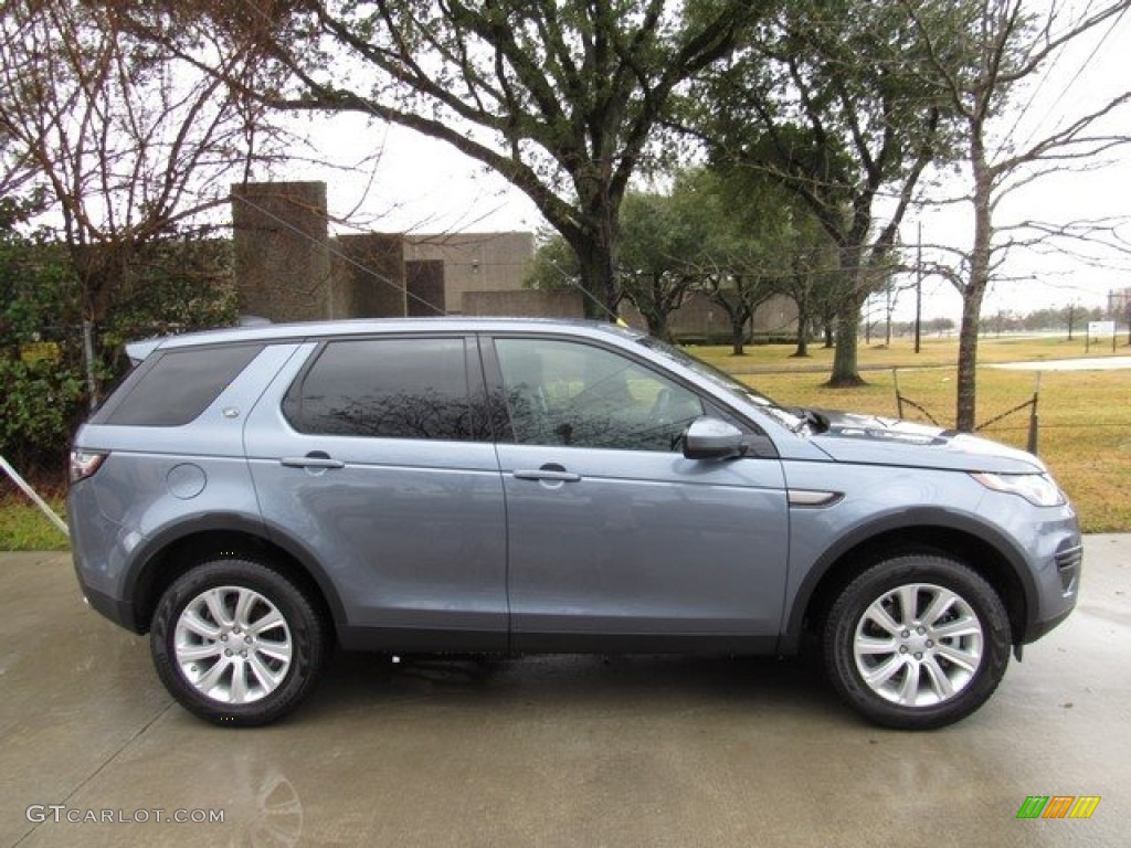 Byron Blue Metallic 2018 Land Rover Discovery Sport SE Exterior Photo #125379228