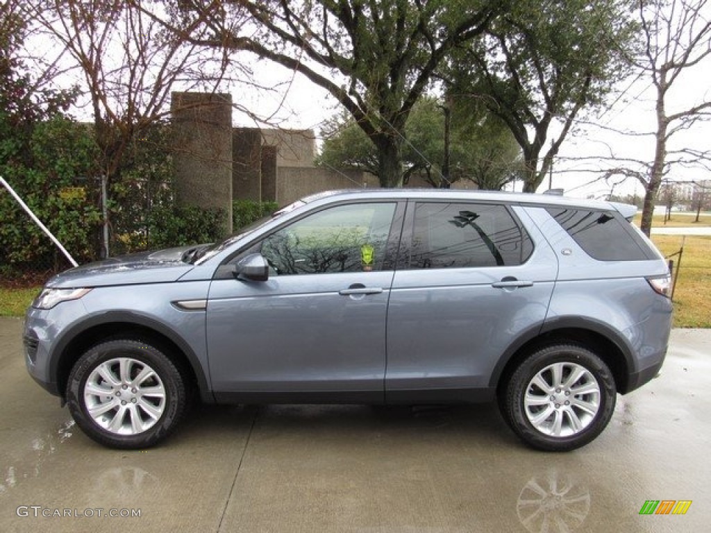 Byron Blue Metallic 2018 Land Rover Discovery Sport SE Exterior Photo #125379327