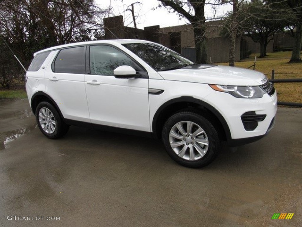 Fuji White Land Rover Discovery Sport