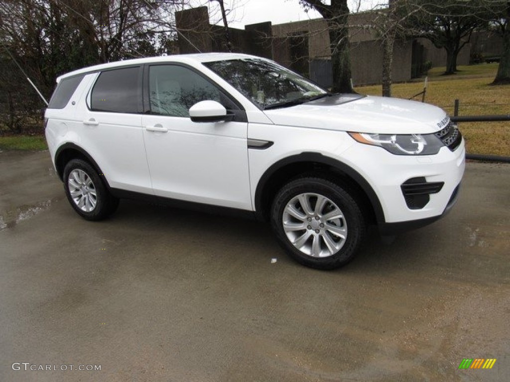 Fuji White Land Rover Discovery Sport