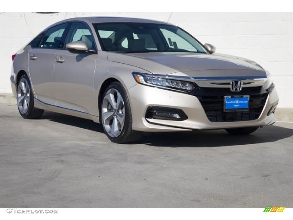 2018 Accord Touring Sedan - Champagne Frost Pearl / Ivory photo #1