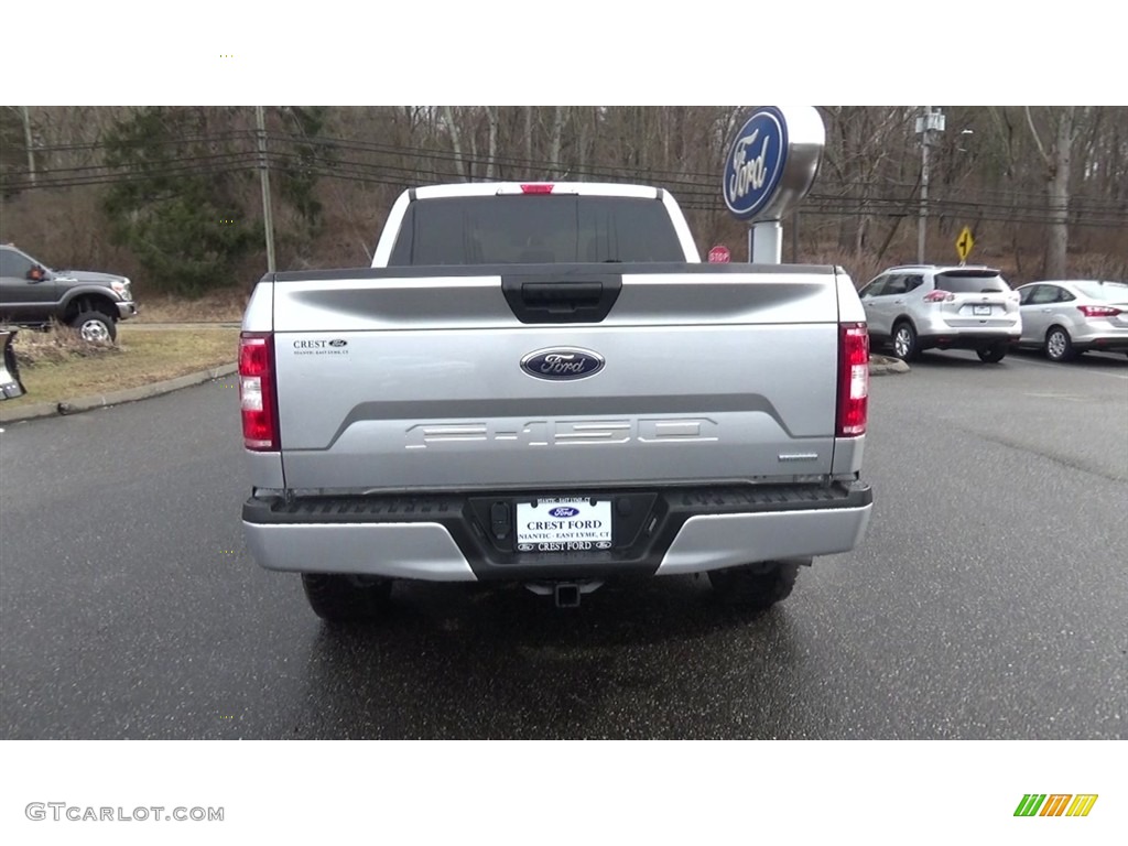 2018 F150 STX SuperCab 4x4 - Ingot Silver / Black photo #6