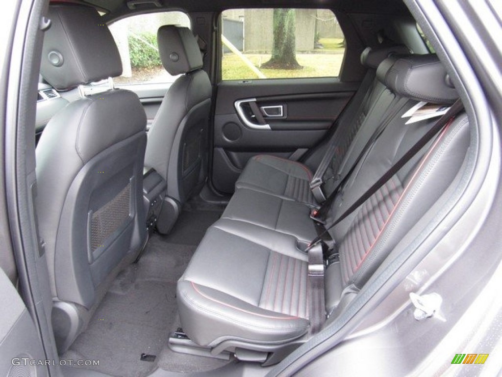 Ebony/Pimento Interior 2018 Land Rover Discovery Sport HSE Photo #125384568