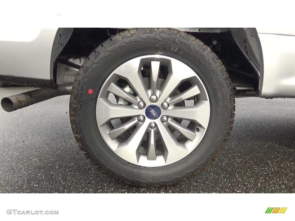 2018 F150 STX SuperCab 4x4 - Ingot Silver / Black photo #21