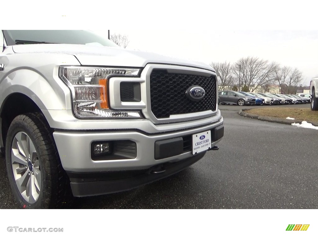 2018 F150 STX SuperCab 4x4 - Ingot Silver / Black photo #26