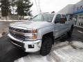 2018 Silver Ice Metallic Chevrolet Silverado 2500HD LT Crew Cab 4x4  photo #2