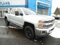 2018 Silver Ice Metallic Chevrolet Silverado 2500HD LT Crew Cab 4x4  photo #4