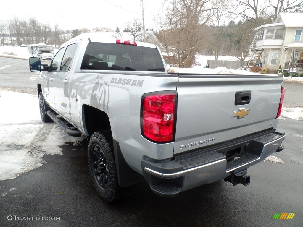 2018 Silverado 2500HD LT Crew Cab 4x4 - Silver Ice Metallic / Jet Black photo #7