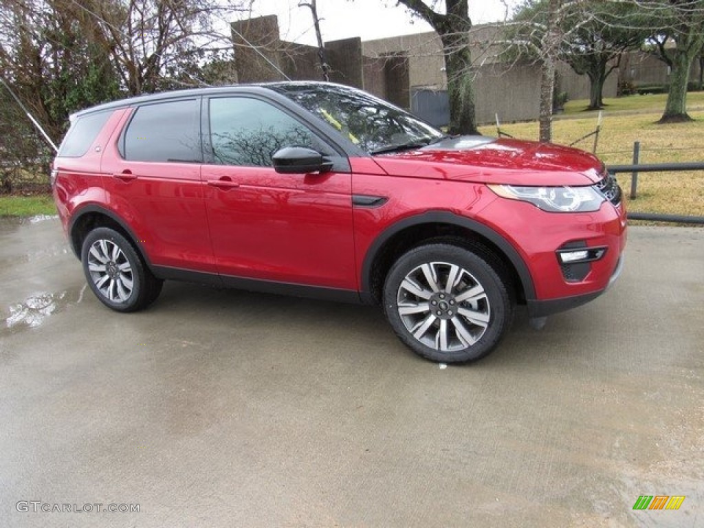 2018 Discovery Sport HSE Luxury - Firenze Red Metallic / Ebony photo #1