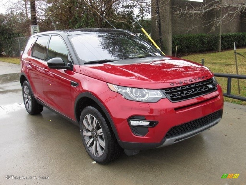 Firenze Red Metallic 2018 Land Rover Discovery Sport HSE Luxury Exterior Photo #125385324