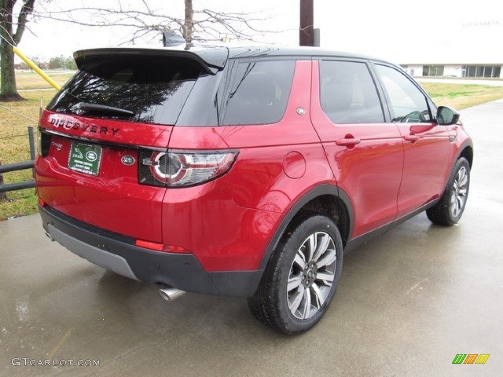 2018 Discovery Sport HSE Luxury - Firenze Red Metallic / Ebony photo #7