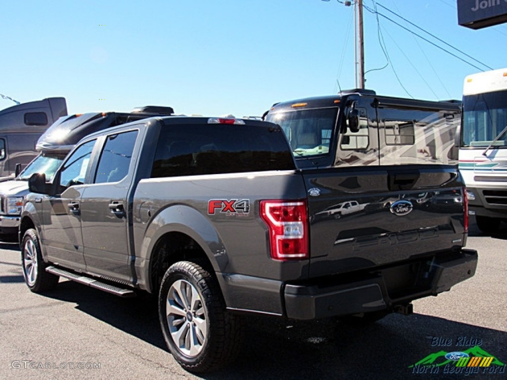 2018 F150 STX SuperCrew 4x4 - Lead Foot / Earth Gray photo #3