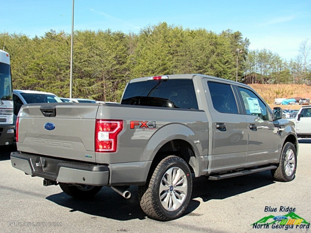 2018 F150 STX SuperCrew 4x4 - Lead Foot / Earth Gray photo #5