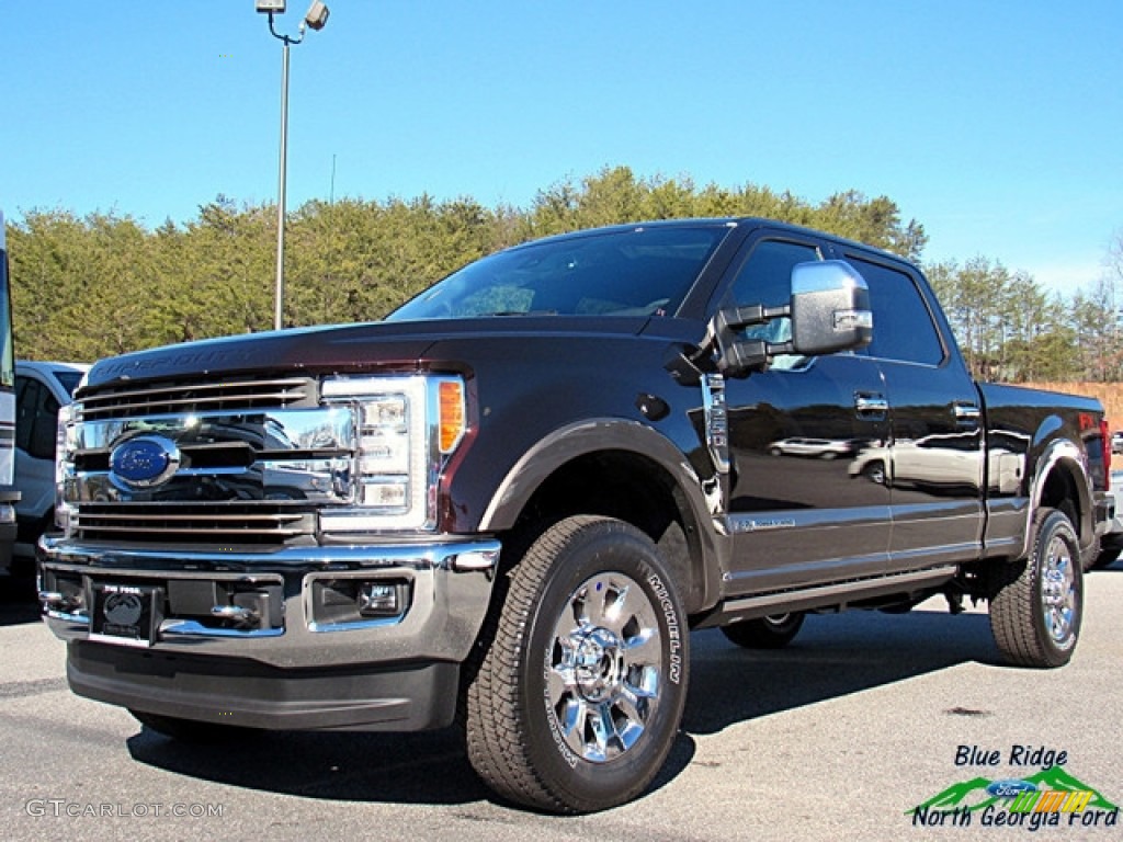 Magma Red Ford F250 Super Duty