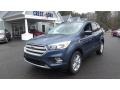 2018 Blue Metallic Ford Escape SE 4WD  photo #3