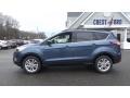 2018 Blue Metallic Ford Escape SE 4WD  photo #4