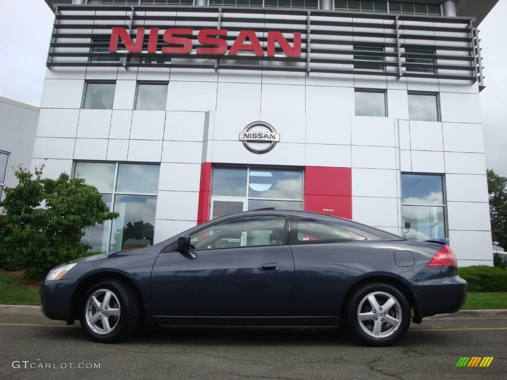 2003 Accord EX-L Coupe - Graphite Pearl / Black photo #4