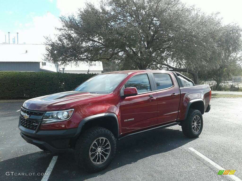 2018 Colorado ZR2 Crew Cab 4x4 - Cajun Red Tintcoat / Jet Black photo #1