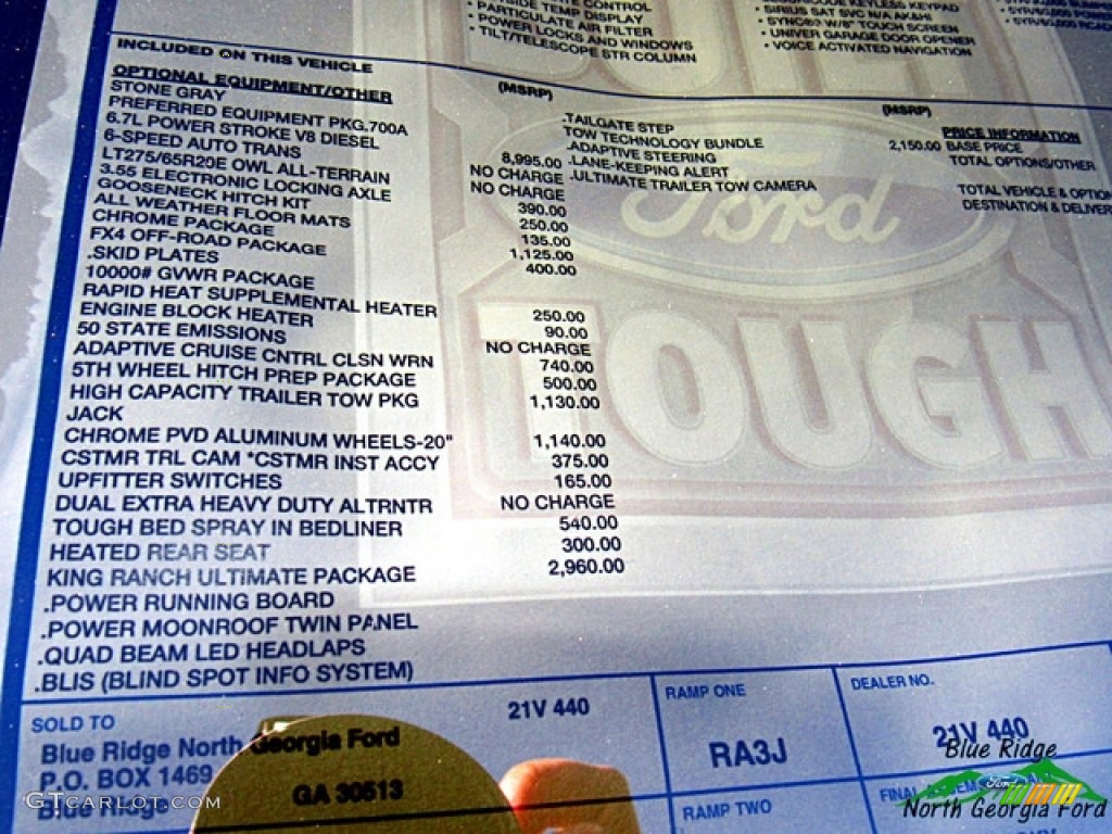 2018 F250 Super Duty King Ranch Crew Cab 4x4 - Magma Red / King Ranch Kingsville Java photo #29