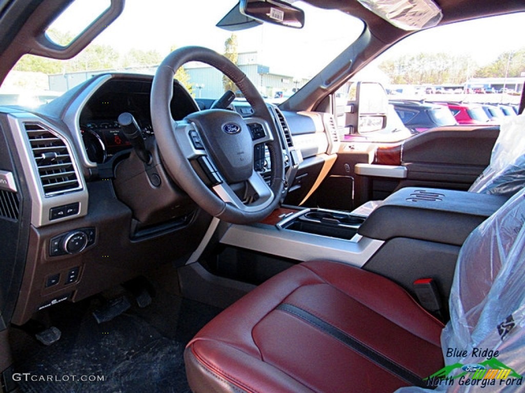 2018 F250 Super Duty King Ranch Crew Cab 4x4 - Magma Red / King Ranch Kingsville Java photo #34