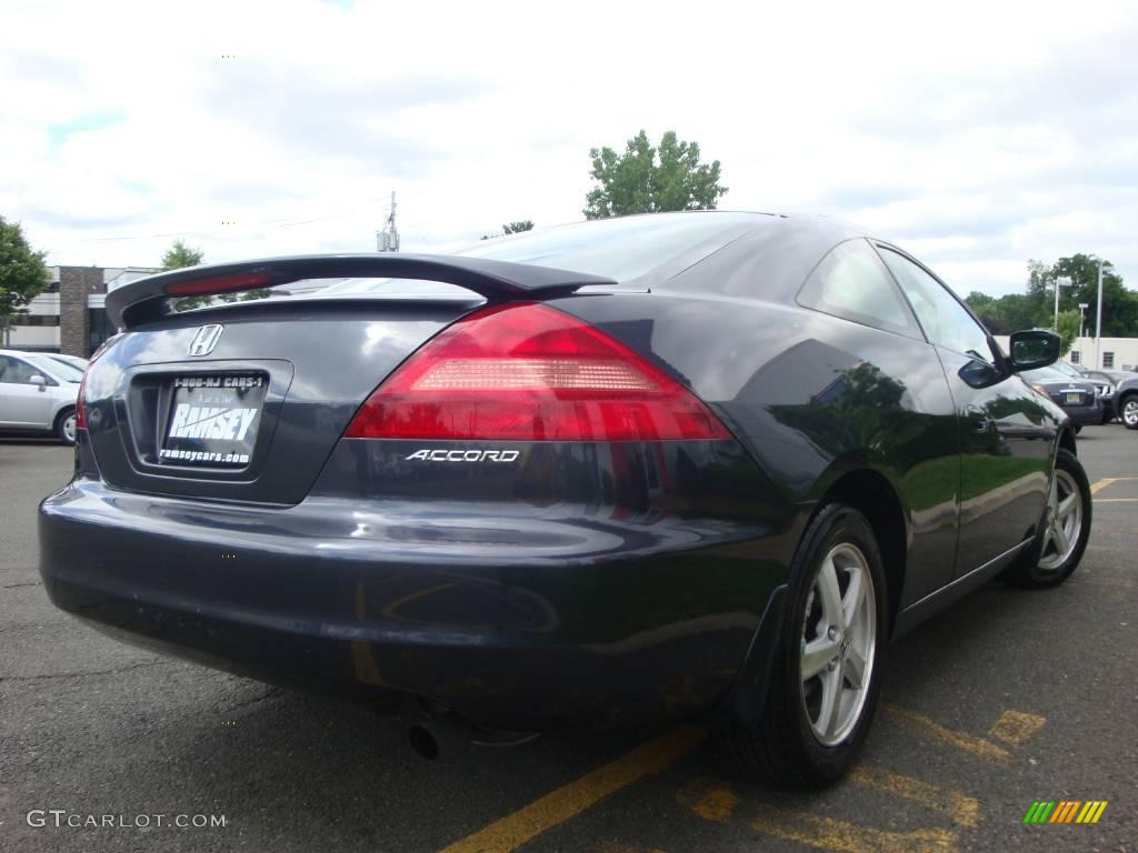 2003 Accord EX-L Coupe - Graphite Pearl / Black photo #8